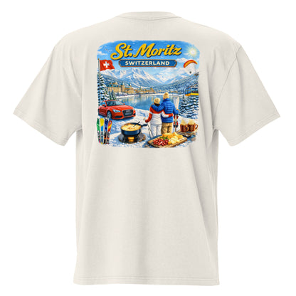 Nightshades St.Moritz Oversized faded t-shirt (Multi Color) — Faded Black / S