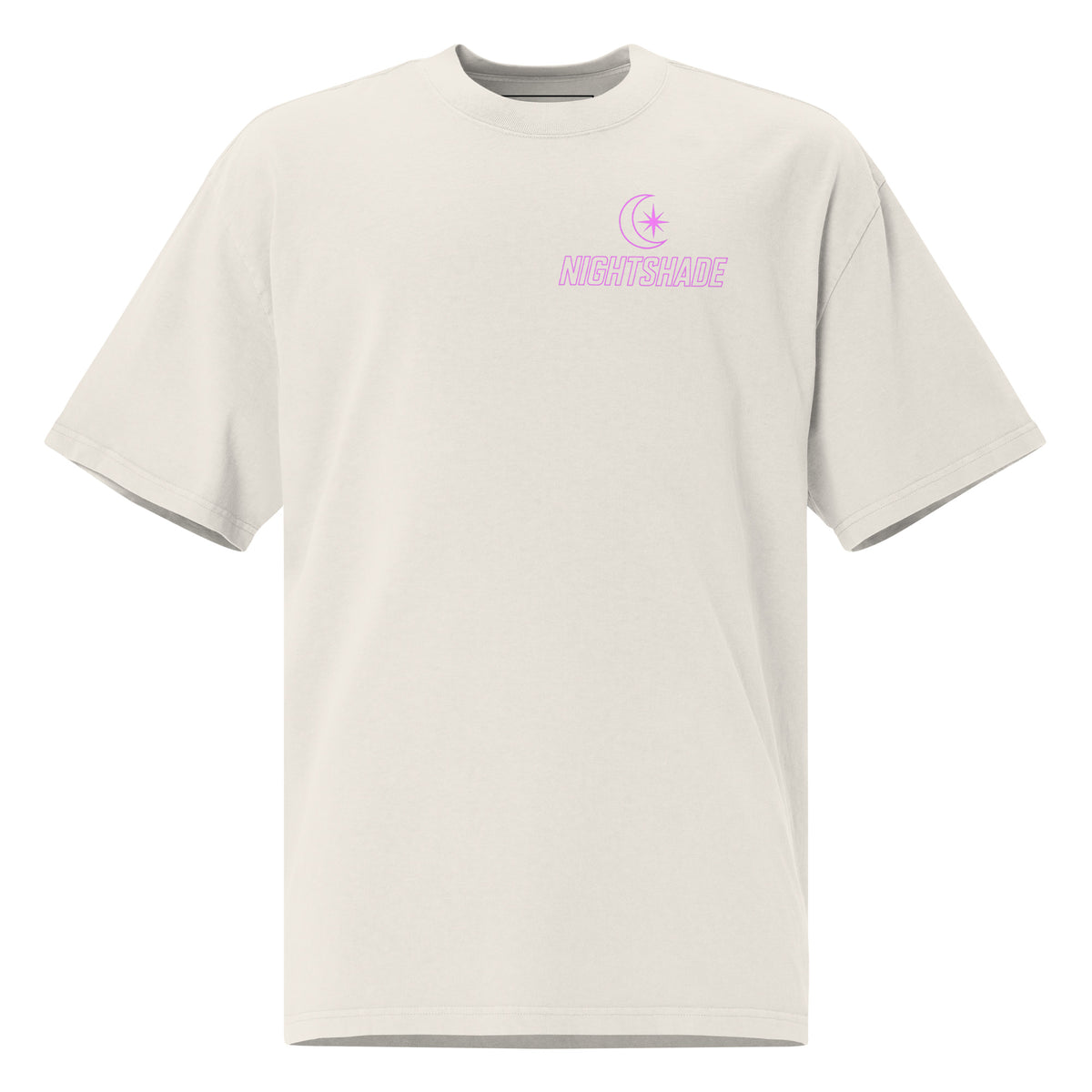 Nightshades St.Moritz Oversized faded t-shirt (Multi Color) — Faded Black / S