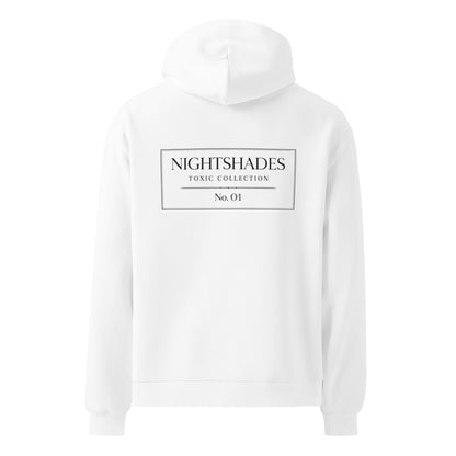 Nightshades Poison Label Unisex Oversized Hoodie